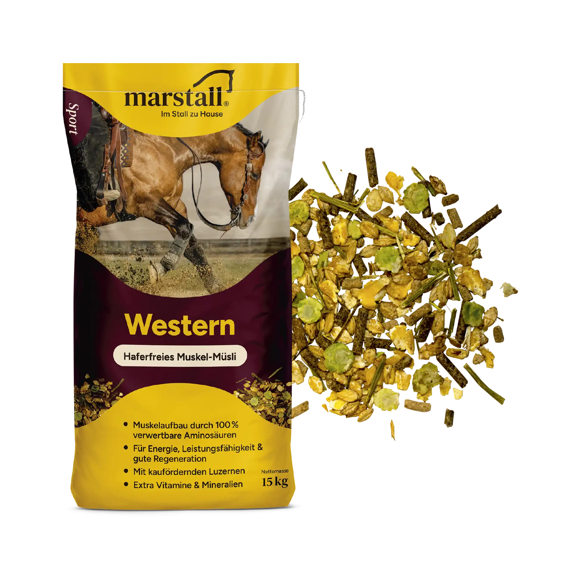 marstall Western Struktur-Müsli